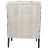 Libra Interiors Tufted Rug Occasional Chair