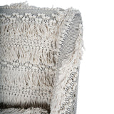 Libra Interiors Tufted Rug Occasional Chair