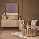 Grosvenor Fluted Side Table