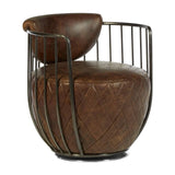 Hackney Swivel Chair – Brown