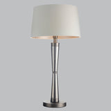Livingsley Hale Table Lamp – Smoke Crystal and Gunmetal