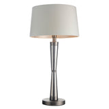 RV Astley Nelle Table Lamp – Smoke Crystal and Gunmetal