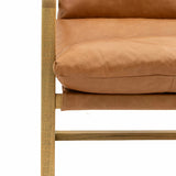 Harbour Leather Chair – Vintage Brown