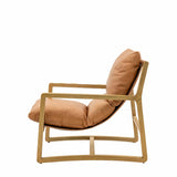Harbour Leather Chair – Vintage Brown