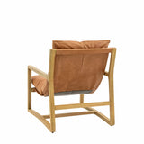 Harbour Leather Chair – Vintage Brown