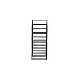 Light & Living Salbris Wine Rack in Matt Black – Small