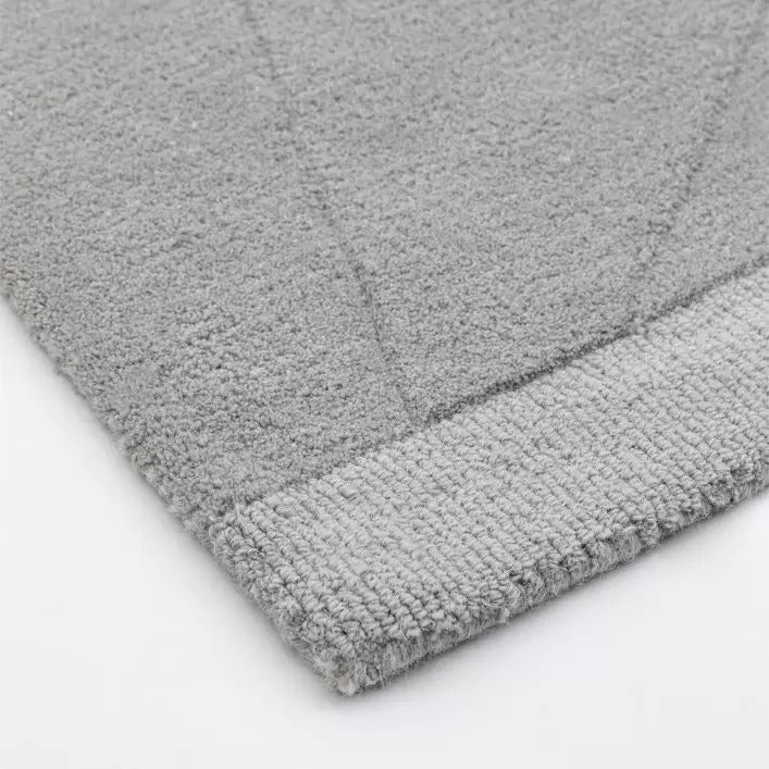 Hearthstone Lambswool Rug – Grey