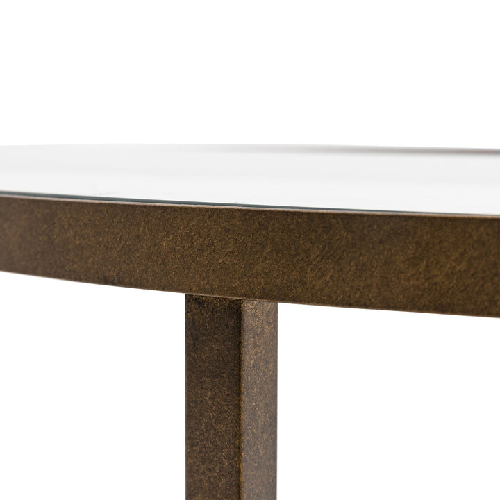 Hensley Console Table – Bronze