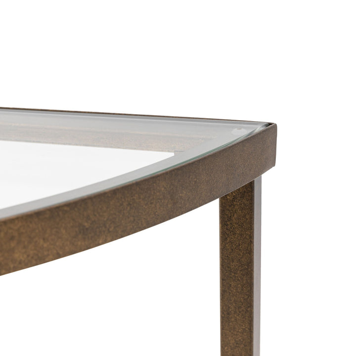 Hensley Console Table – Bronze