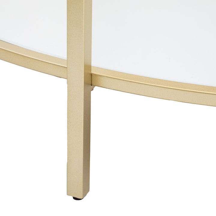 Hensley Console Table – Champagne Gold