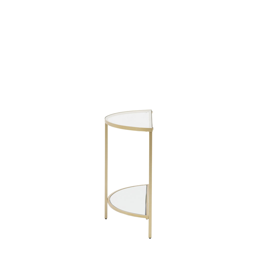 Hensley Console Table – Champagne Gold