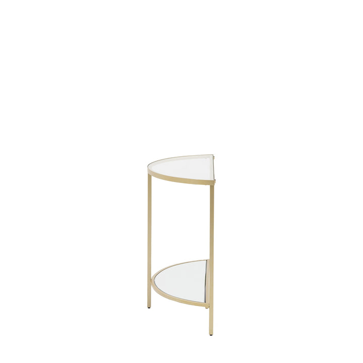 Hensley Console Table – Champagne Gold