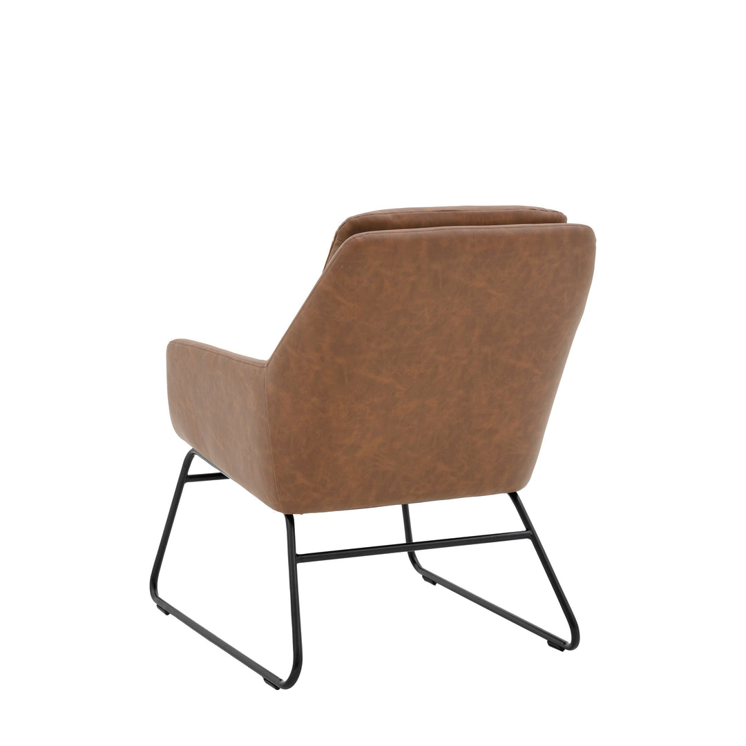 Hicks Lounge Chair – Brown