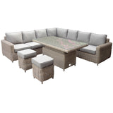 Hill Interiors Amalfi Outdoor Corner Sofa Set