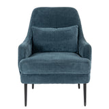 Hill Interiors Avaris Wingback Armchair – Blue