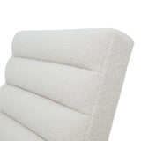 Hill Interiors Boucle Ribbed Ark Chair