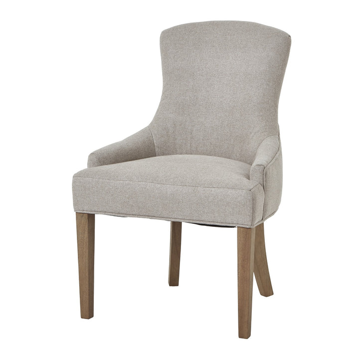 Hill Interiors Brockham Dining Chair – Oatmeal Twill