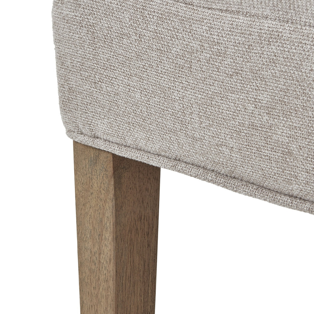 Hill Interiors Brockham Dining Chair – Oatmeal Twill