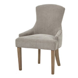 Hill Interiors Brockham Dining Chair – Woven Taupe
