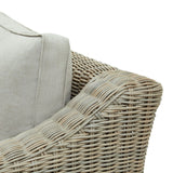 Hill Interiors Capri Collection Outdoor Sofa – 2 Seater