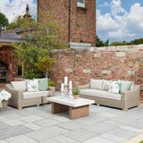 Hill Interiors Capri Collection Outdoor Sofa – 2 Seater