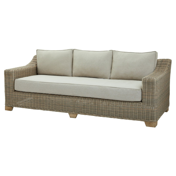 Hill Interiors Capri Collection Outdoor Sofa – 3 Seater
