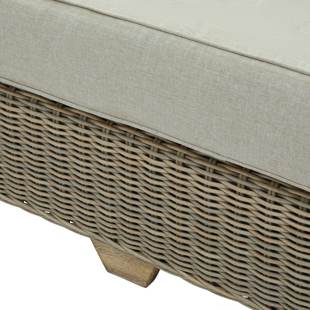 Hill Interiors Capri Collection Outdoor Sofa – 3 Seater