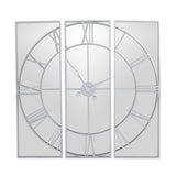 Hill Interiors Celina Mirrored Wall Clock