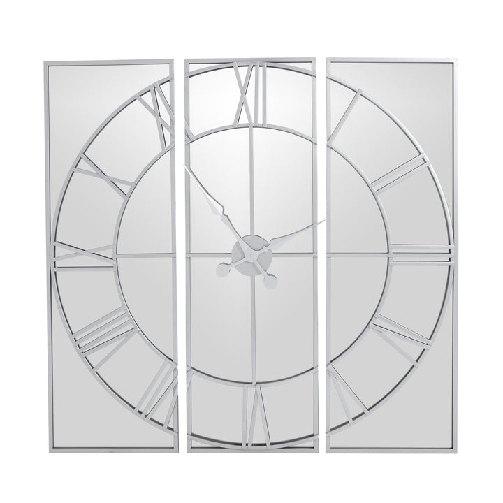 Hill Interiors Celina Mirrored Wall Clock