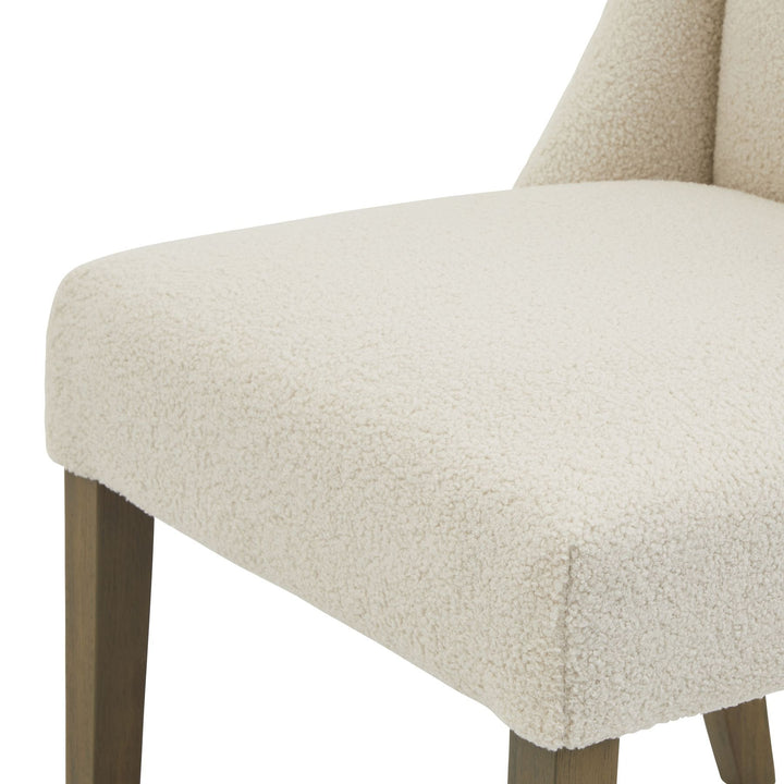 Hill Interiors Compton Dining Chair – Cream Boucle