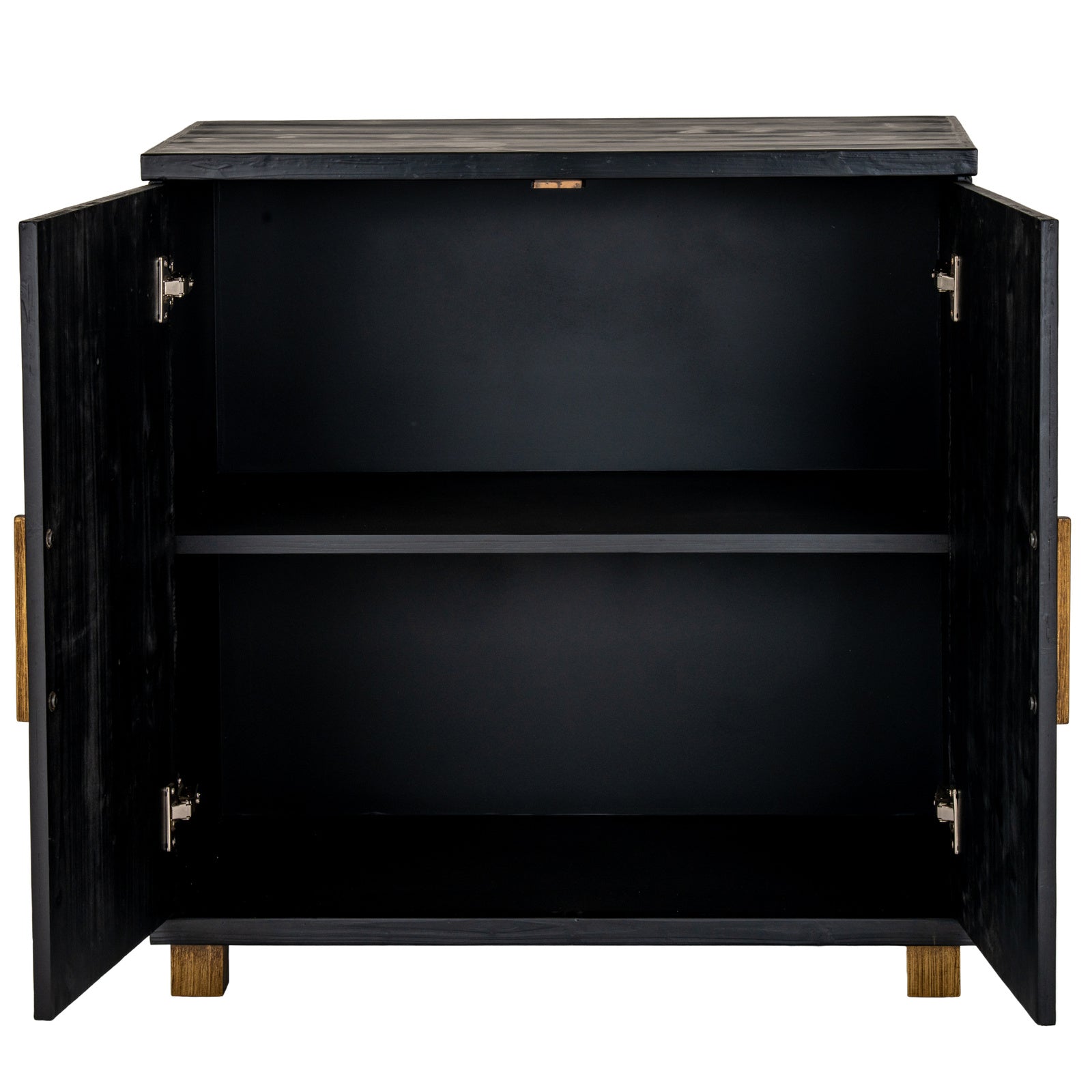 Hill Interiors Lennox 2 Door Sideboard - Black - Small
