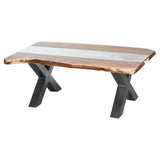 Hill Interiors Live Edge River Coffee Table