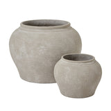 Hill Interiors Ordo Planters – Set of 2 – Shaded Sand