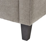Hill Interiors Vesper Cushion Back Snuggle Chair – Taupe