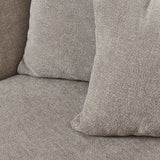 Hill Interiors Vesper Cushion Back Snuggle Chair – Taupe