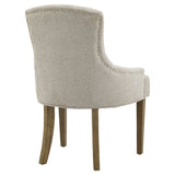 Hill Interiors Brockham Dining Chair –  Taupe