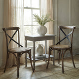 Hill Interiors Cross Back Dining Chair