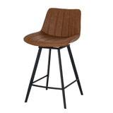 Hill Interiors Malmo Swivel Bar Stool – Tan