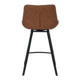 Hill Interiors Malmo Swivel Bar Stool – Tan
