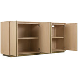 Hooker Furnishings Four Door Academia Sideboard with Handles