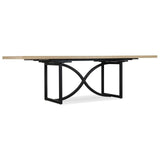 Hooker Furnishings Tranquillity Rectangular Extending Dining Table with Metal Base