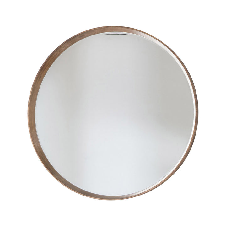 Horizon Round Mirror – Oak – Large