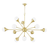 Hudson Valley Lighting Ariana Chandelier – Aged Brass