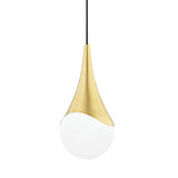 Hudson Valley Lighting Ariana Pendant Light – Aged Brass