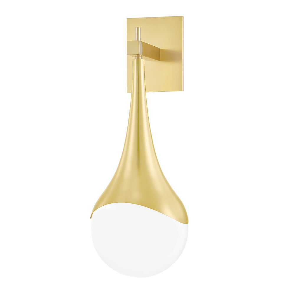 Hudson Valley Lighting Ariana Wall Sconce – Aged Brass