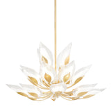 Hudson Valley Lighting Blossom 20 Light Chandelier – Gold Leaf