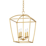 Hudson Valley Lighting Bryant Pendant Light – Gold Leaf