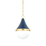 Hudson Valley Lighting Ciara Pendant Light – Navy Blue