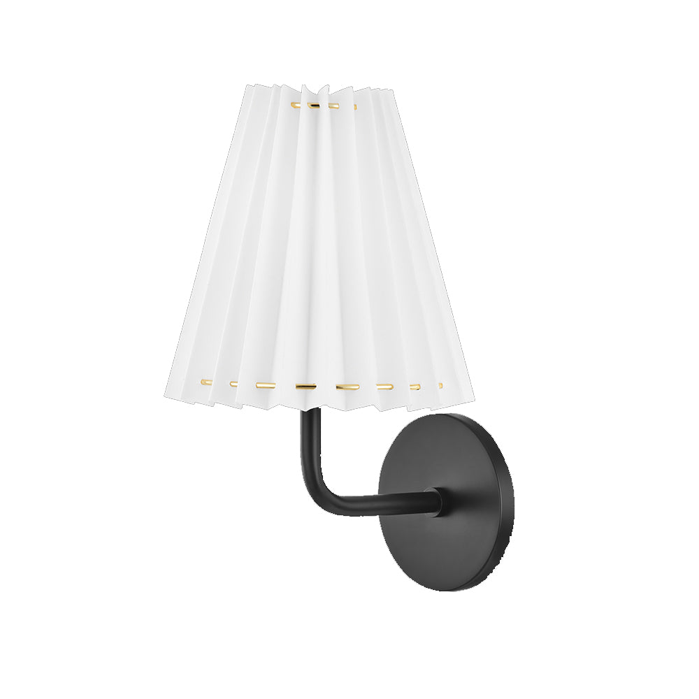 Hudson Valley Lighting Demi Curved Wall Sconce – Black