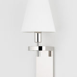 Hudson Valley Lighting Dooley Wall Sconce – Polished Nickel